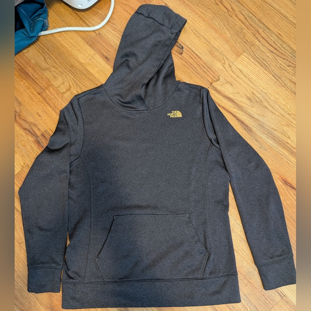 The North Face Women's Charcoal Hoodie Like New, Worn Twice